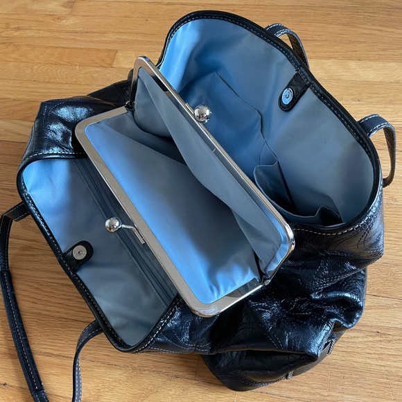 Coach Black Shoulder Handbag.  14”L x 9.5”H x 6”W - Picture 7 of 15